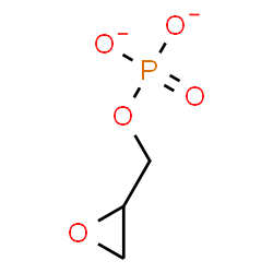 ChemSpider 2D Image | 2-Oxiranylmethyl phosphate | C3H5O5P