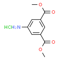 ChemSpider 2D Image | Dimethyl 5-aminoisophthalate hydrochloride | C10H12ClNO4