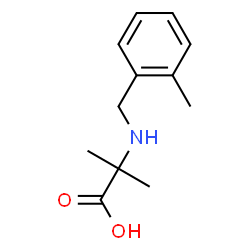 ChemSpider 2D Image | 2-Methyl-N-(2-methylbenzyl)alanine | C12H17NO2