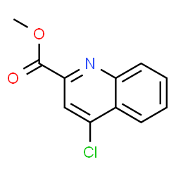 ChemSpider 2D Image | Methyl 4-chloro-2-quinolinecarboxylate | C11H8ClNO2