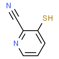 ChemSpider 2D Image | 3-Sulfanyl-2-pyridinecarbonitrile | C6H4N2S