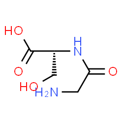 ChemSpider 2D Image | Gly-D-Ser | C5H10N2O4