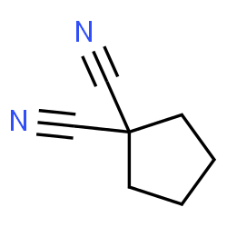 ChemSpider 2D Image | 1,1-dicyanocyclopentane | C7H8N2