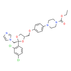 ChemSpider 2D Image | ELUBIOL | C27H30Cl2N4O5