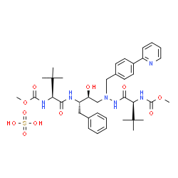 ChemSpider 2D Image | Atazanavir sulfate | C38H54N6O11S