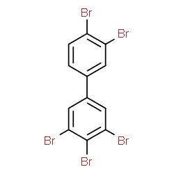 ChemSpider 2D Image | 3,3',4,4',5-Pentabromobiphenyl | C12H5Br5