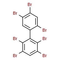 ChemSpider 2D Image | 2,2',3,4',5,5',6-Heptabromobiphenyl | C12H3Br7