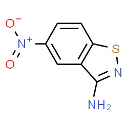 ChemSpider 2D Image | 3-Amino-5-nitrobenzisothiazole | C7H5N3O2S