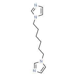 ChemSpider 2D Image | 1,6-bis(imidazol-1-yl)-hexane | C12H18N4