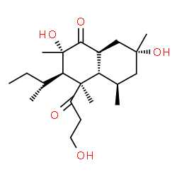 ChemSpider 2D Image | Betaenone B | C21H36O5