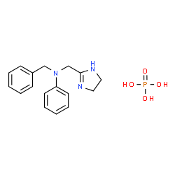 ChemSpider 2D Image | Antazoline Phosphate | C17H22N3O4P