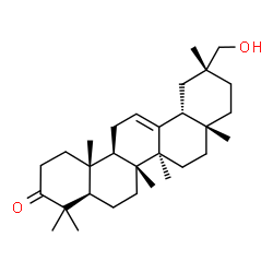 ChemSpider 2D Image | 29-Hydroxyolean-12-en-3-one | C30H48O2