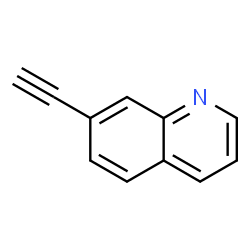 ChemSpider 2D Image | 7-Ethynylquinoline | C11H7N