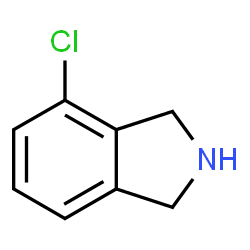 ChemSpider 2D Image | 4-Chloroisoindoline | C8H8ClN