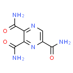 ChemSpider 2D Image | 2,3,5-Pyrazinetricarboxamide | C7H7N5O3