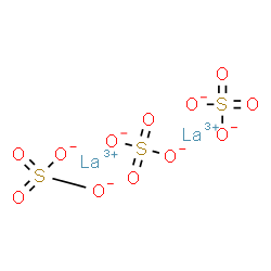 ChemSpider 2D Image | lanthanum sulfate | La2O12S3