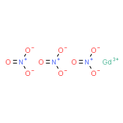 ChemSpider 2D Image | Gadolinium(III) nitrate | GdN3O9