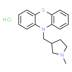 ChemSpider 2D Image | methdilazine hydrochloride | C18H21ClN2S