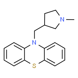ChemSpider 2D Image | Methdilazine | C18H20N2S