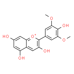 ChemSpider 2D Image | malvidin | C17H15O7