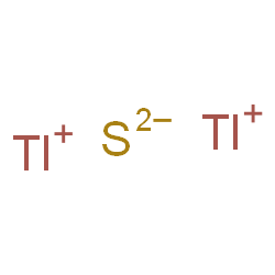 ChemSpider 2D Image | Dithallium(1+) sulfide | STl2