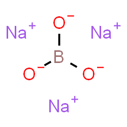 ChemSpider 2D Image | Sodium borate | BNa3O3