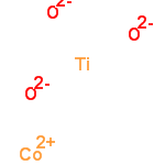 InChI=1/Co.3O.Ti/q+2;3*-2;+4
