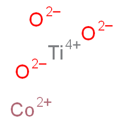 ChemSpider 2D Image | cobaltous;oxygen(2-);titanium(4+) | CoO3Ti