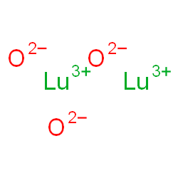 ChemSpider 2D Image | lutetium(+3) cation; oxygen(-2) anion | Lu2O3