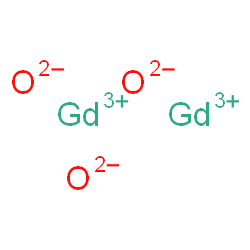 ChemSpider 2D Image | Gadolinium(III) oxide | Gd2O3