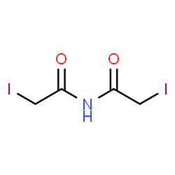 ChemSpider 2D Image | 2-Iodo-N-(iodoacetyl)acetamide | C4H5I2NO2