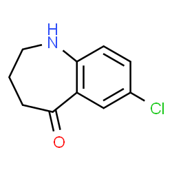 ChemSpider 2D Image | 7-chloro-1,2,3,4-tetrahydrobenzo[b]azepin-5-one | C10H10ClNO