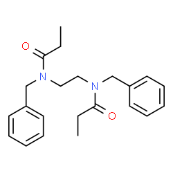 ChemSpider 2D Image | N,N'-1,2-Ethanediylbis(N-benzylpropanamide) | C22H28N2O2