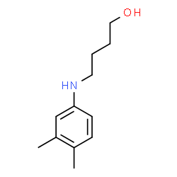 ChemSpider 2D Image | 4-[(3,4-Dimethylphenyl)amino]-1-butanol | C12H19NO