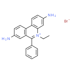 ChemSpider 2D Image | Ethidium bromide | C21H20BrN3