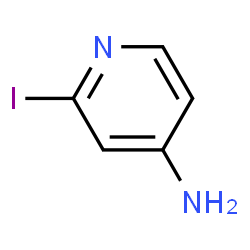 ChemSpider 2D Image | 2-Iodo-4-pyridinamine | C5H5IN2