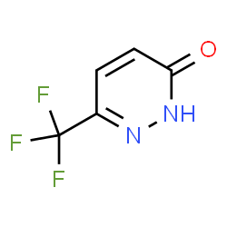 ChemSpider 2D Image | 6-(Trifluoromethyl)-3(2H)-pyridazinone | C5H3F3N2O