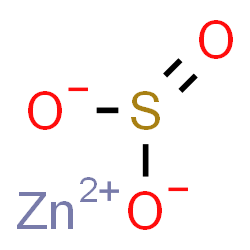 ChemSpider 2D Image | Zinc sulfite | O3SZn