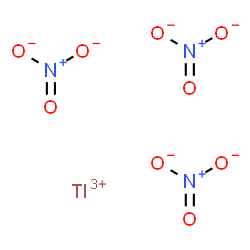 ChemSpider 2D Image | Thallium(III) nitrate | N3O9Tl
