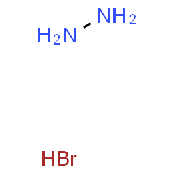 ChemSpider 2D Image | Hydrazinium bromide | H5BrN2