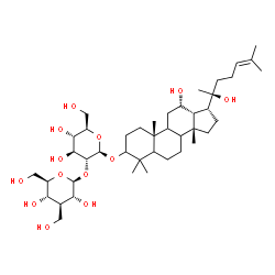 ChemSpider 2D Image | (8xi,9xi,12alpha,14beta,17alpha)-12,20-Dihydroxy-4,4,14-trimethyl-18-norcholest-24-en-3-yl 2-O-[3-deoxy-3-(hydroxymethyl)-beta-D-glucopyranosyl]-beta-D-glucopyranoside | C42H72O13