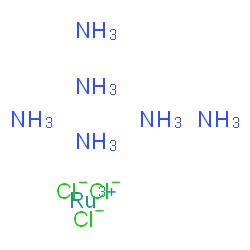 ChemSpider 2D Image | Ruthenium(3+) chloride ammoniate (1:3:6) | H18Cl3N6Ru