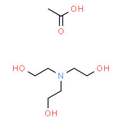 ChemSpider 2D Image | Triethanolamine acetate | C8H19NO5