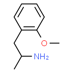 ChemSpider 2D Image | 2-Methoxyamphetamine | C10H15NO
