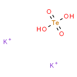 ChemSpider 2D Image | Telluric acid (H_2_TeO_4_), potassium salt (1:2) | H2K2O4Te