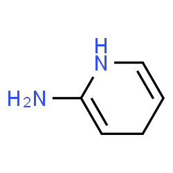 ChemSpider 2D Image | 1,4-Dihydro-2-pyridinamine | C5H8N2