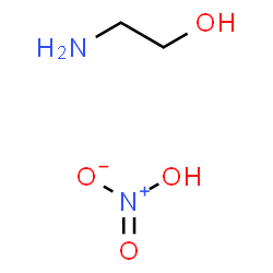 ChemSpider 2D Image | 2-Aminoethanol nitrate (1:1) | C2H8N2O4