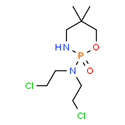 ChemSpider 2D Image | 5,5-Dimethylcyclophosphamide | C9H19Cl2N2O2P