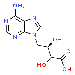 ChemSpider 2D Image | Eritadenine | C9H11N5O4
