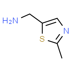 ChemSpider 2D Image | 5-(Aminomethyl)-2-methylthiazole | C5H8N2S